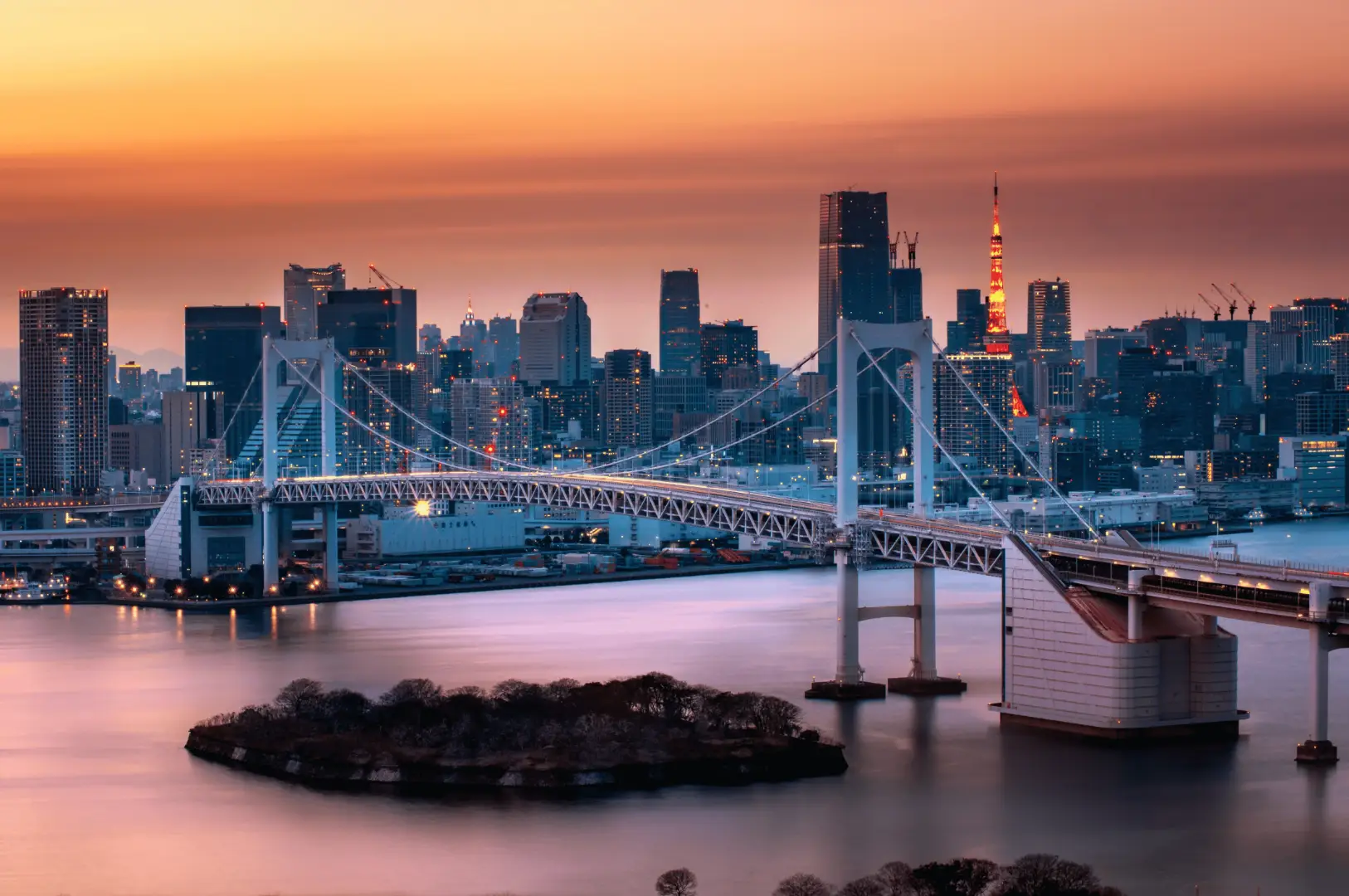 Skyline de tokyo
